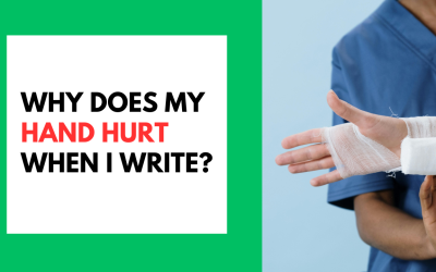 Why Does My Hand Hurt When I Write? Why Does My Hand Hurt When I Write