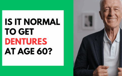 Is It Normal To Get Dentures At Age 60