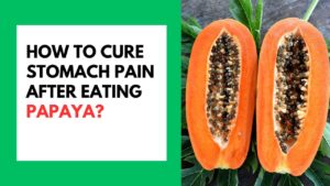 How to Cure Stomach Pain After Eating Papaya